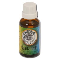Quartz rutile - Elixir de Cristaux