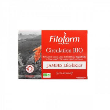Circulation Bio - Fitoform - 20 ampoules de 10 ml -