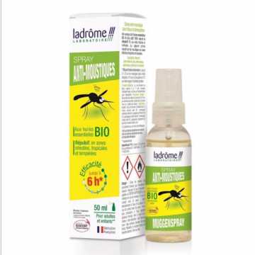 Spray anti-moustiques Bio - 50 ml - Ladrôme