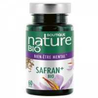 Safran + bio - 60 gélules - Boutique nature