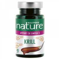 Huile de Krill - 500 mg - 40 gélules - Boutique Nature
