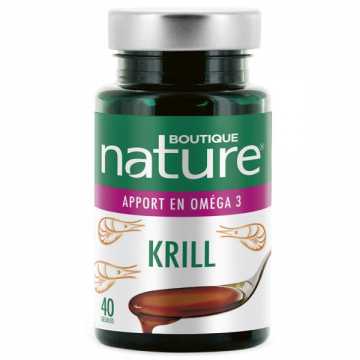 Huile de Krill - 500 mg - 40 gélules - Boutique Nature