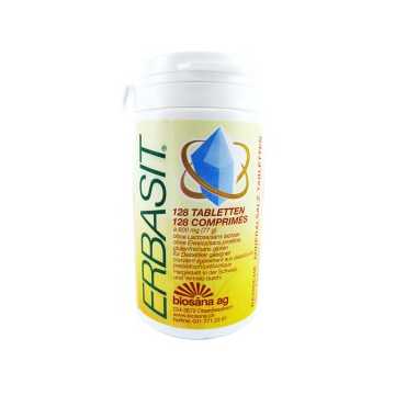 Erbasit - sans lactose - sans gluten - 128 comprimés - Biosana