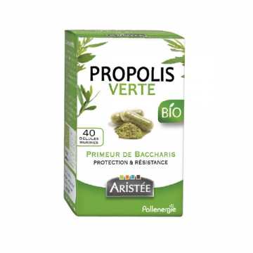 Propolis verte de Baccharis Bio - 40 gélules - Aristée -