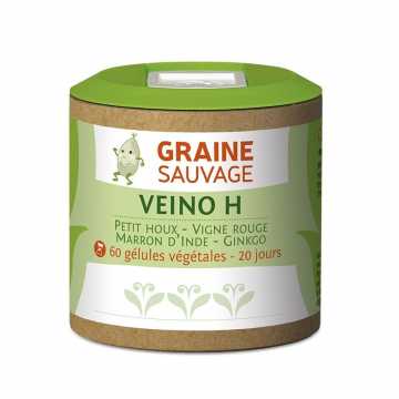 Veino H - 60 Gélules - Graine Sauvage -
