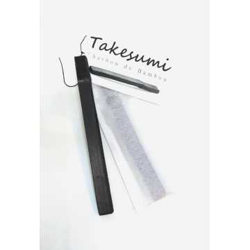1 Baton de Charbon de Bambou - 2 X 15 cm - Takesumi