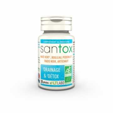 Santox Bio draineur - 30 comprimés - LT LABO