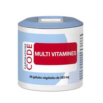 Multi Vitamines, 60 gélules - Laboratoire Code