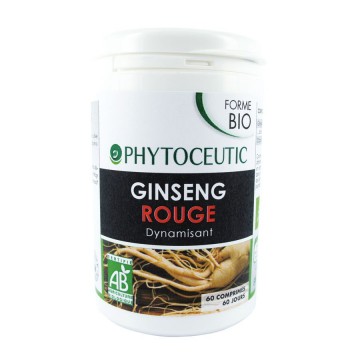 Ginseng Rouge Bio - Phytoceutic - 60 comprimés